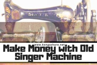 old singer sewing machine