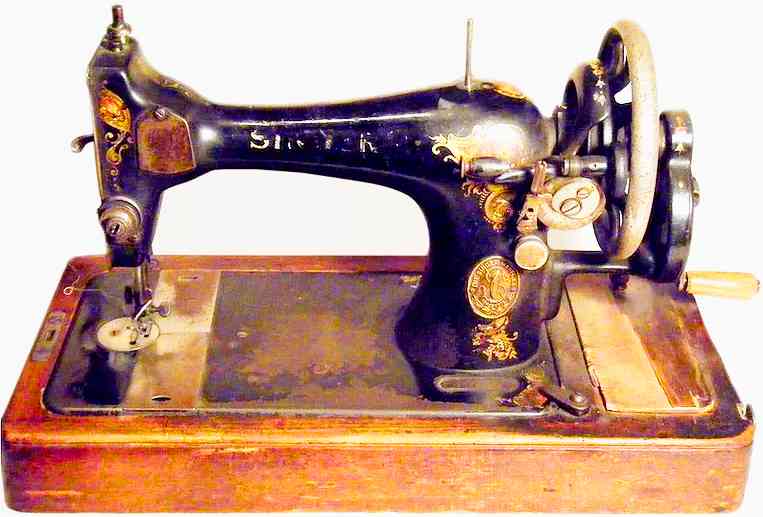 make money with old singer sewing machine